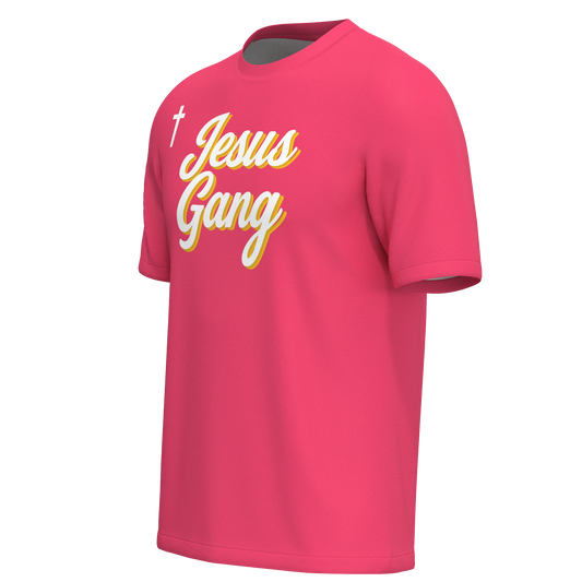 Jesus Gang Pink Shirt