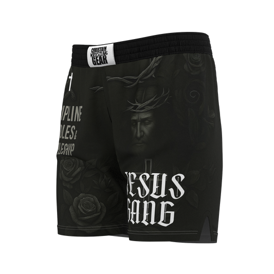 Jesus Gang Tattoo Fight Short