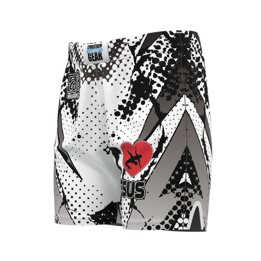 I Love Jesus Fight Short