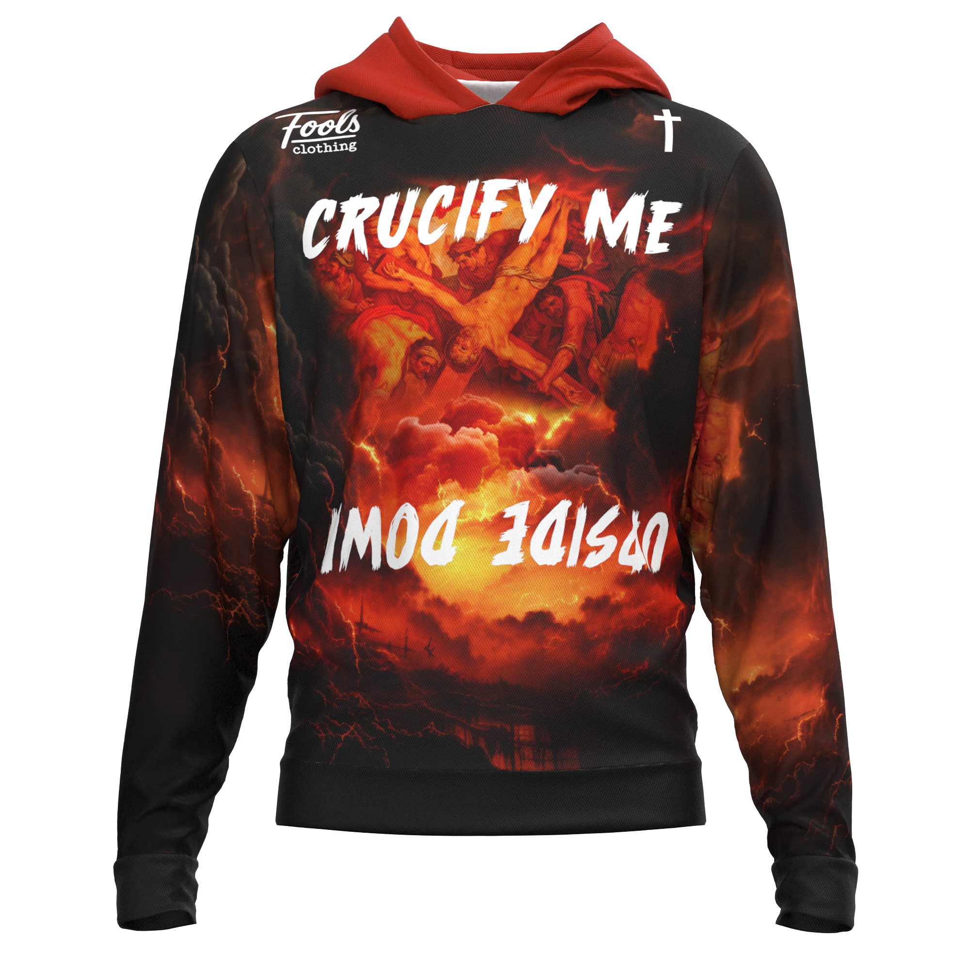 Crucify Me Hoodie – Christian Wrestling Gear