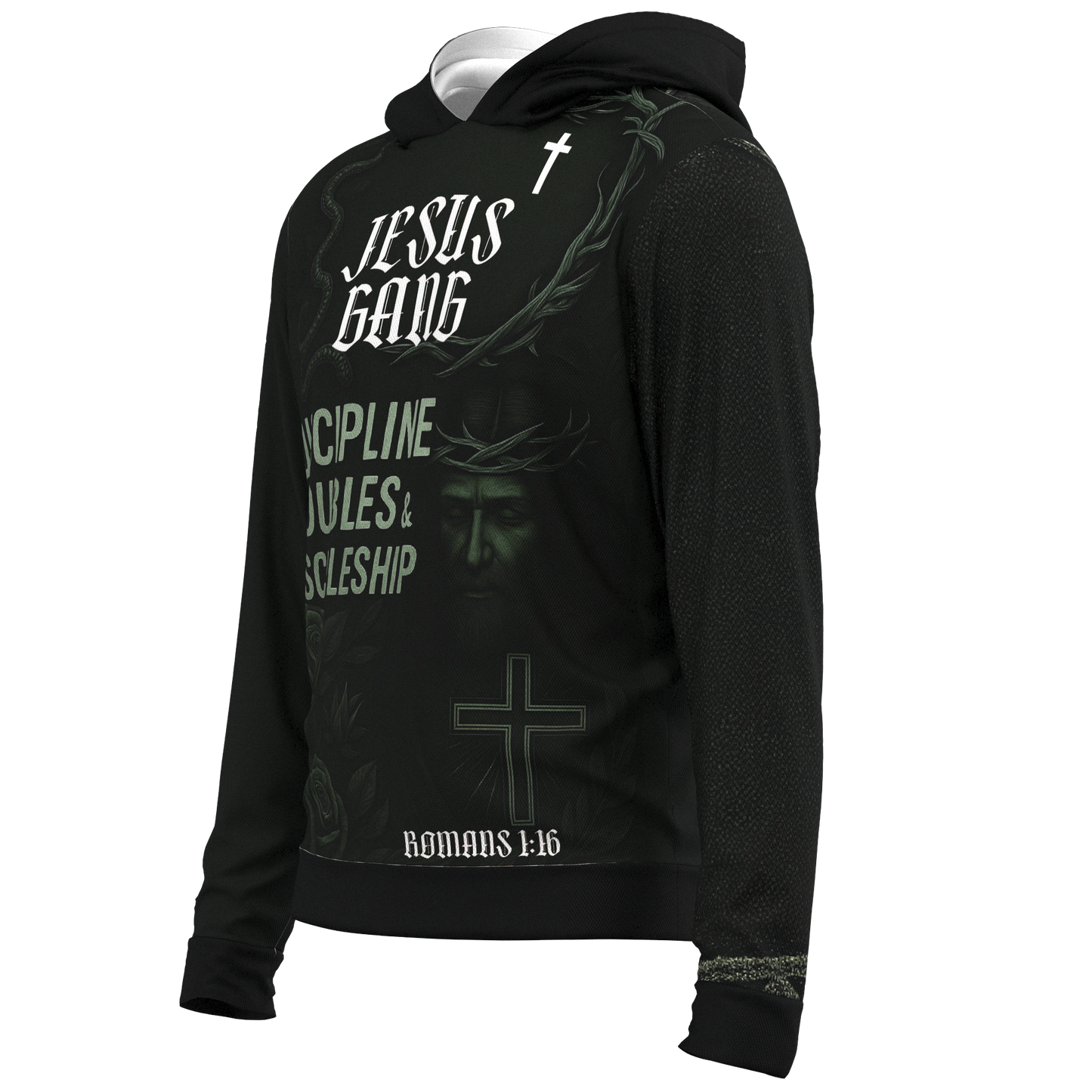 Jesus Gang Tattoo Hoodie