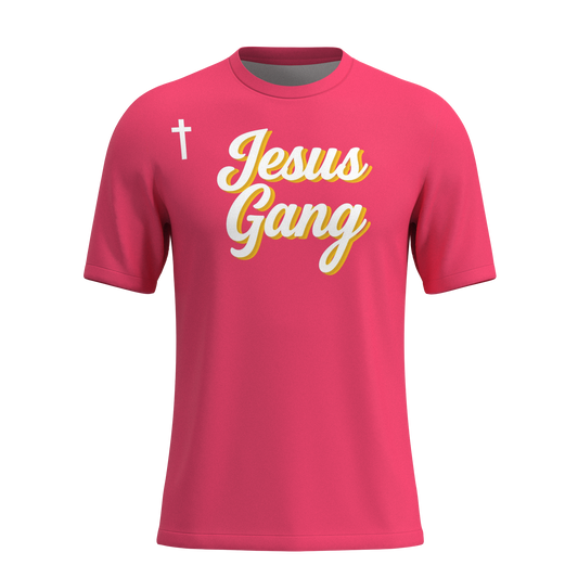 Jesus Gang Pink Shirt