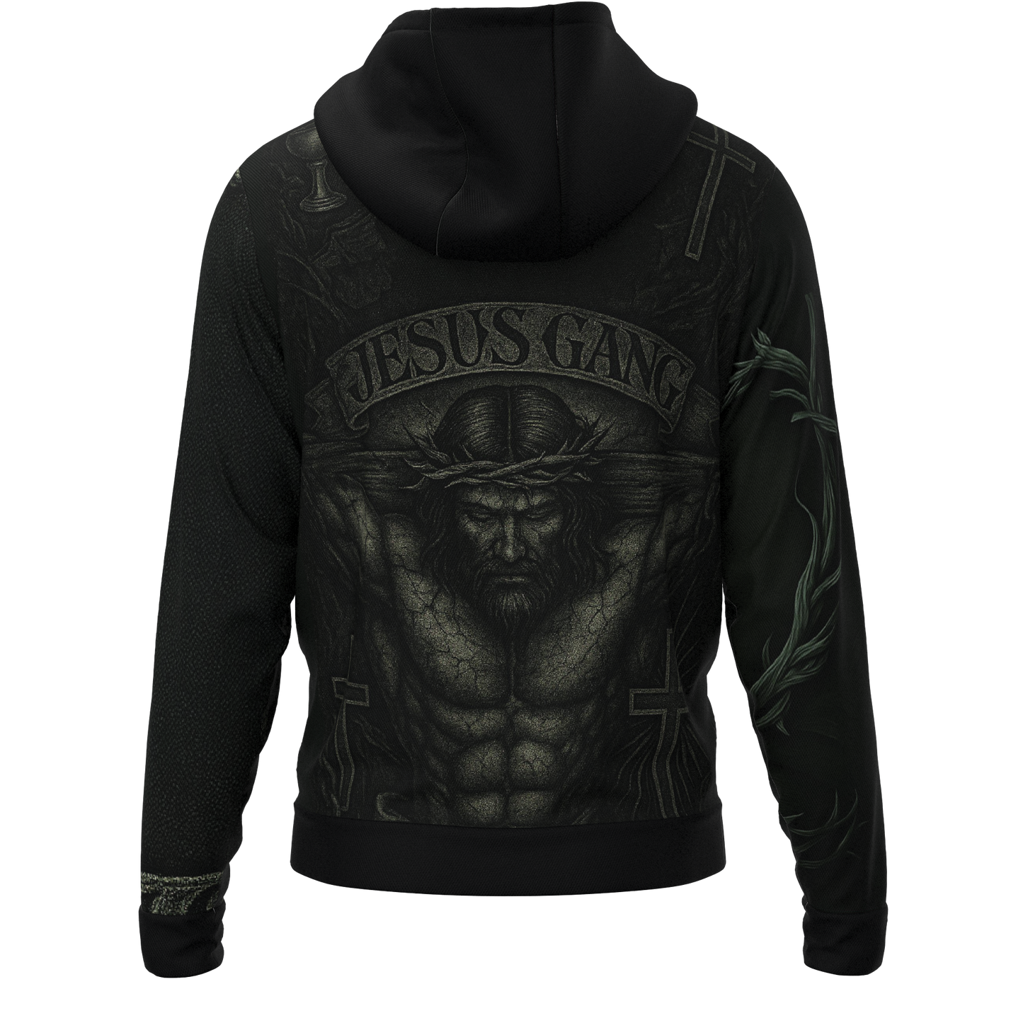 Jesus Gang Tattoo Hoodie