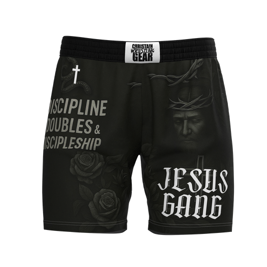 Jesus Gang Tattoo Fight Short