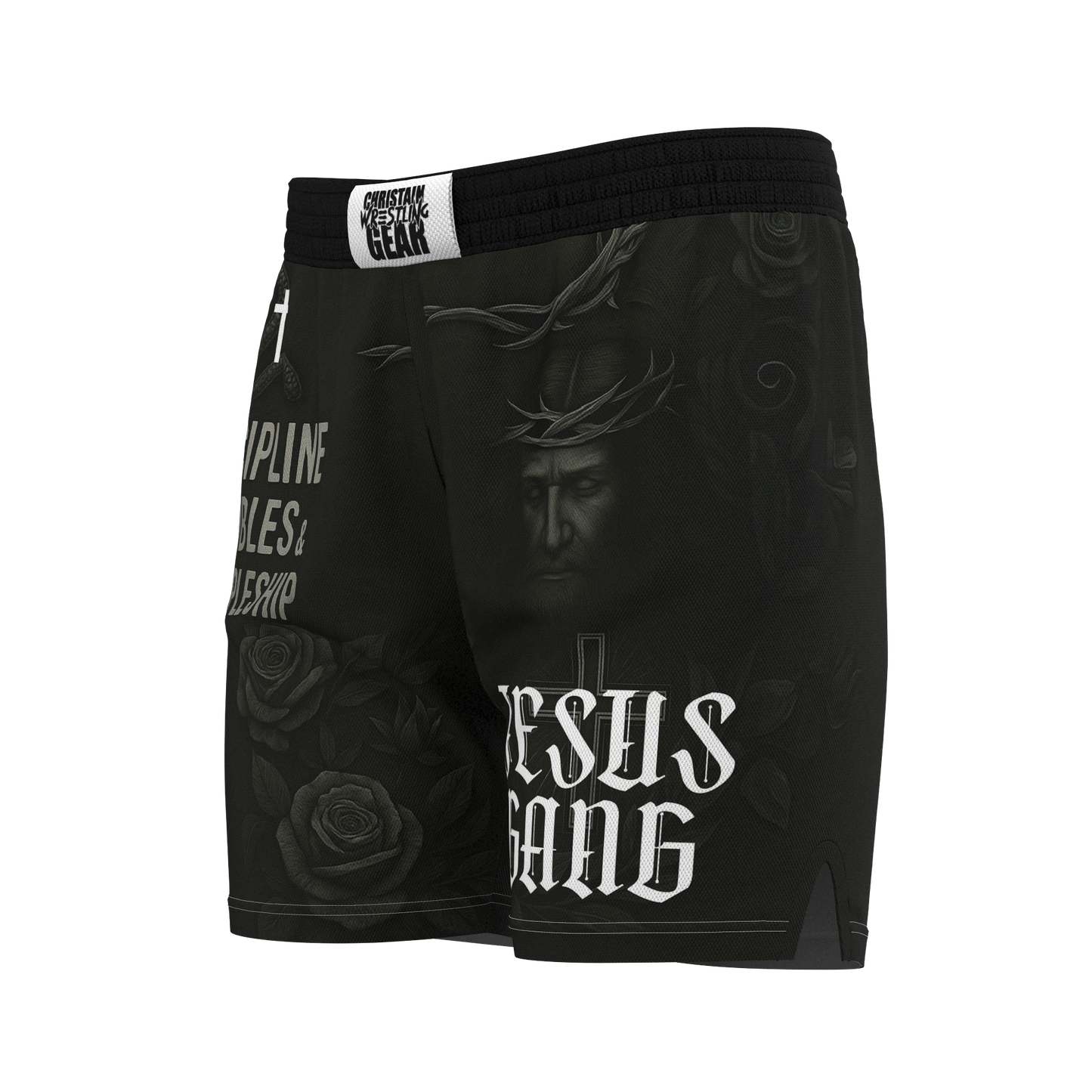 Jesus Gang Tattoo Fight Short