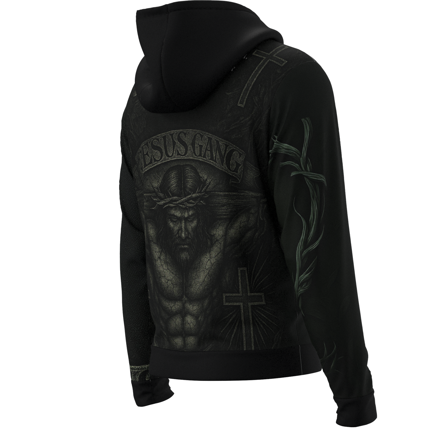 Jesus Gang Tattoo Hoodie
