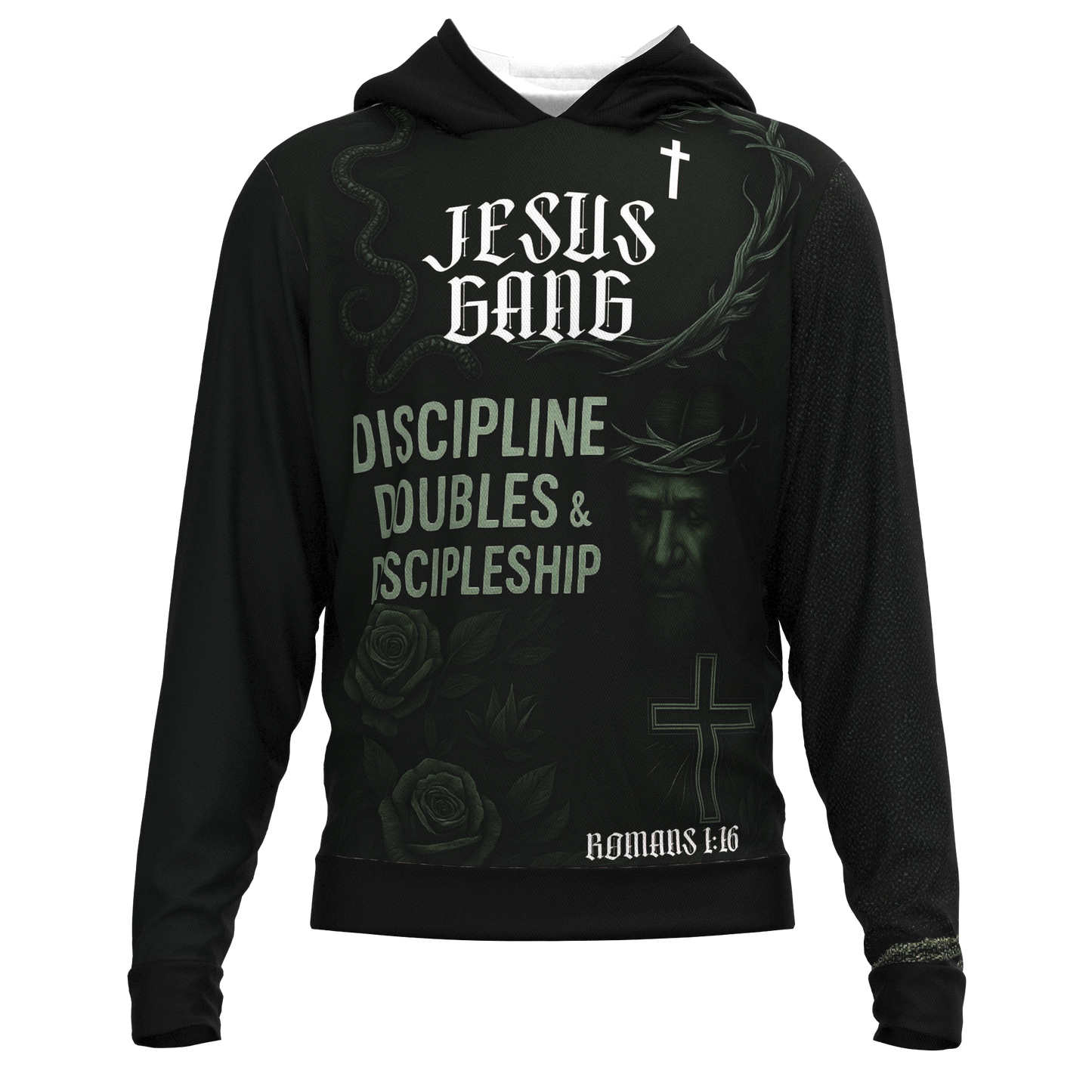 Jesus Gang Tattoo Hoodie