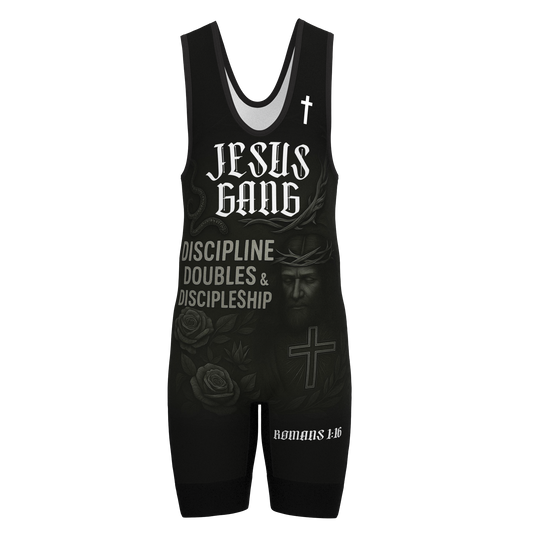 Jesus Gang Tattoo Singlet
