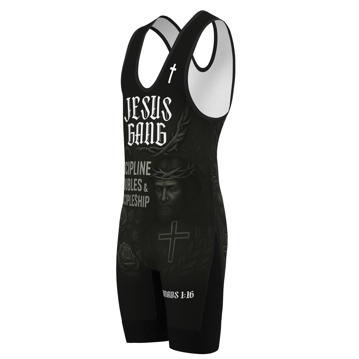Jesus Gang Tattoo Singlet