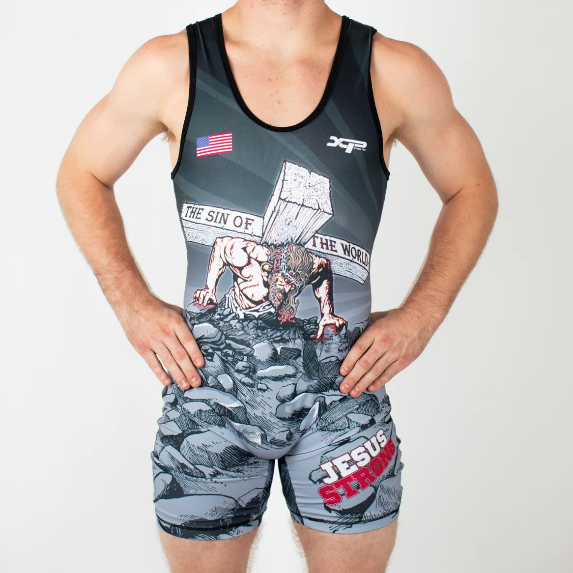 Jesus Strong Singlet