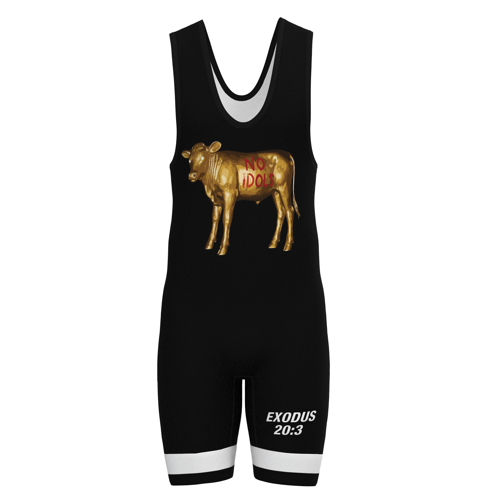 No idols Singlet – Christian Wrestling Gear